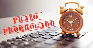 AVISO DE PRORROGAÇÃO DE PRAZO