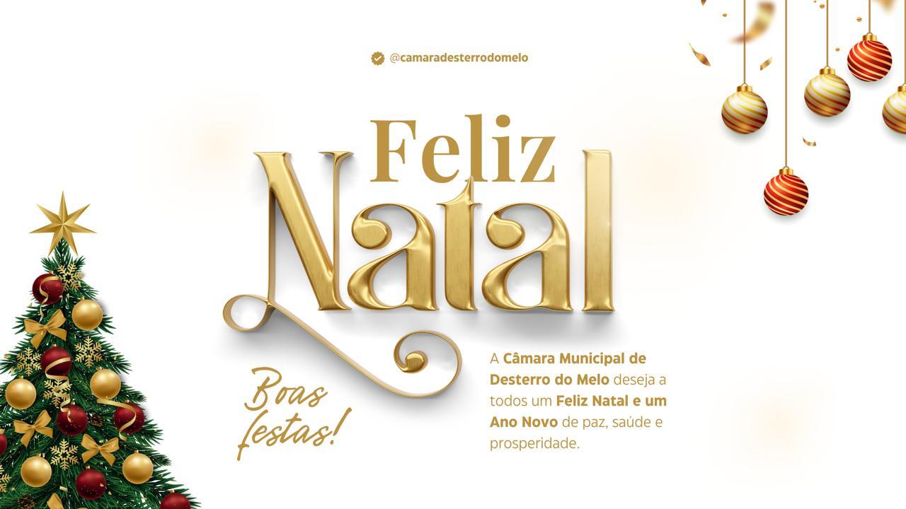 FELIZ NATAL E BOAS FESTAS